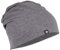 STARK SOUL Slouch Beanie Mütze für Damen & Herren (Unisex), leichte Jersey Mütze, Einheitsgröße in Dunkelgrau