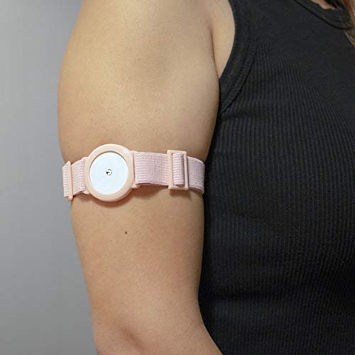 Freestyle Libre 1/2 Sensor Armband Holder Pink Protects Your Sensor