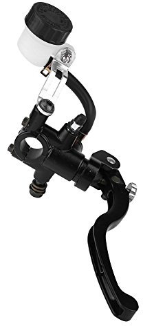 Leva frizione freno idraulico-pompa posteriore scooter-KIMISS Leva della frizione del freno idraulico, leva del freno principale del cilindro del manubrio idraulico idraulico universale per moto 22mm