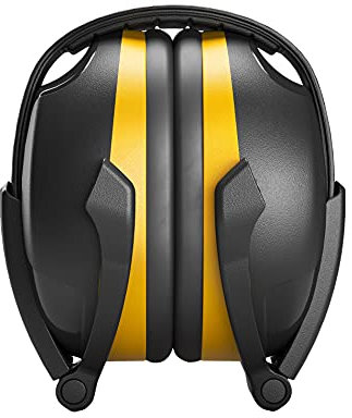 HELLBERG SAFETY Kapselgehörschutz Faltbar Secure 2, 41502-001, Professioneller Gehörschutz für mittleren bis hohen Lärm (Level 2)