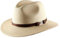 Classic Italy - Fedora Hut Panama Brisa Belt - Size 63 cm - Naturel