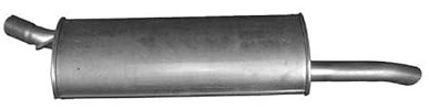 IZAWIT Endschalldämpfer 21.026 hinten für OPEL Astra F Caravan (T92)