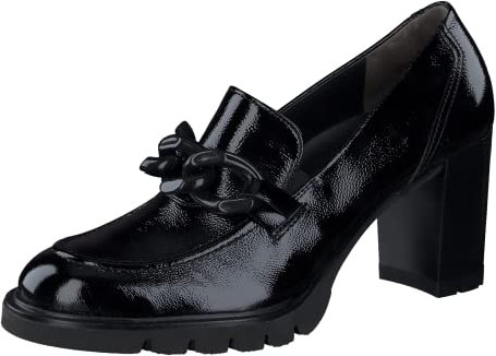 Paul Green Damen Hochfront-Pumps, Frauen Klassische Pumps,Heels,hochhackige Schuhe,stoeckelschuhe,Ausgehschuhe,Abendschuhe,Schwarz (Black),38.5 EU / 5.5 UK