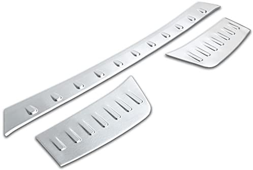 Ladekantenschutz Edelstahl MATT kompatibel für OPEL Grandland X | BJ ab 2017 | 3-tlg | premium Qualität von RECAMBO