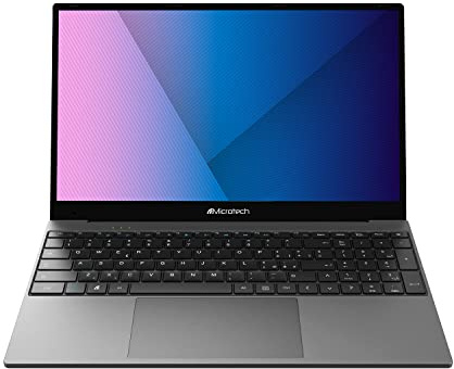 PC Portable Microtech CoreBook CB15A, Windows 11 Famille, Intel® i5-1035G1, RM 16 Go, SSD 512 Go, Intel® UHD, Ecran FHD 15,6, Clavier Rétroéclairé, Protège-Clavier Multilingue Inclus, Gris
