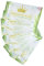 500 Lemon Fresh Wet Wipes Hand Towels Hot Cold Individually Wrapped Restaurant Individual Resturaunt Travel Hand Towel Catering Face Camping
