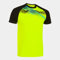 Camiseta Manga Corta Elite x Amarillo Fluor Negro