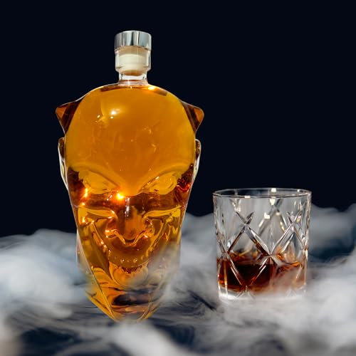 Carafe du diable - Carafe en verre style Lucifer - Mad Monkey