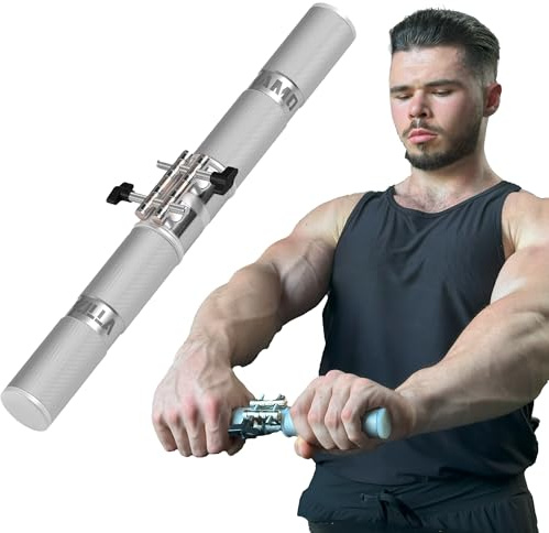 Gripzilla Dynamo Unterarmtrainer und Handgelenkstrainer mit bequemen Griff und langlebiger Designrolle, perfekt für Männer und Frauen, ideal für Krafttraining