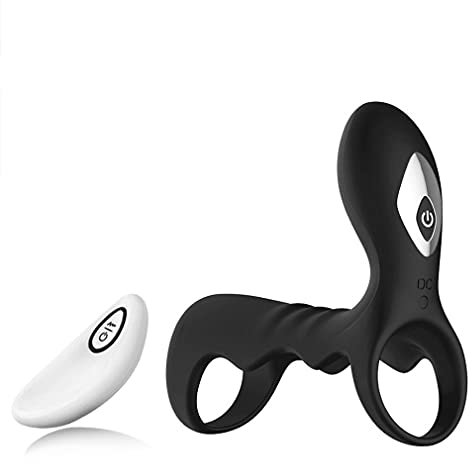 L'homme à long Lasting shakes Hahn Cǒckríng pour les hommes de la sonnerie du temps de massage Vibranting rechargeable à distance sans fil avec Prolonger la durée des vibrations pour les homme QWA