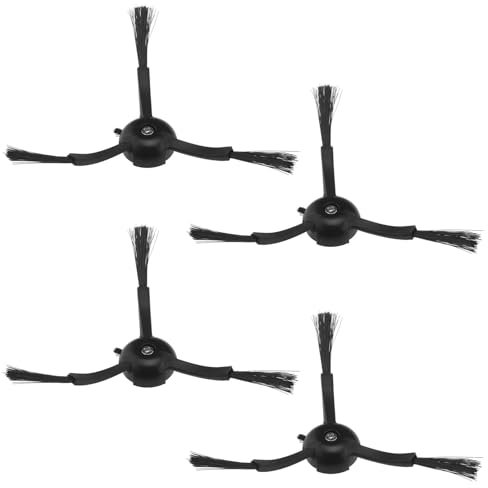 The Lord of the Tools 4PCS Sweeper Robot Black Side Brushes Compatible with Roborock Q7 Max/S7 Max Ultra/S7 Maxv Ultra/S7 Pro Ultra/S8+/S8 Pro Ultra Accessories Parts