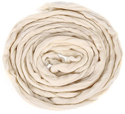 Wollgarn, Filzwolle, Roving, Wolle, Fleece, Spinnfaser for Nadelfilzen, 200 g (Galatea)