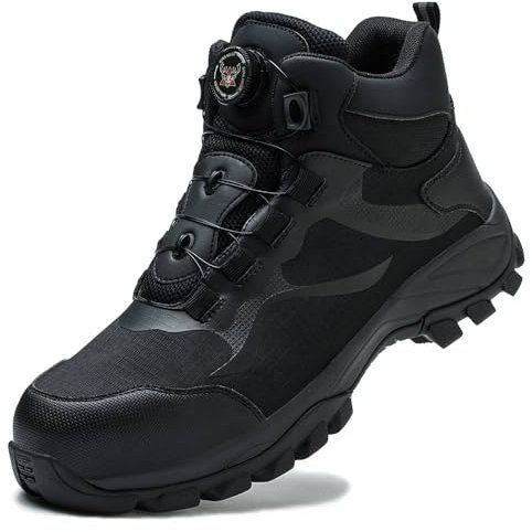 Rona Shoes Botas de Seguridad Titan Black EU 42 Hombre