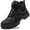 Rona Shoes Bottes de Sécurité Chaussures de Sécurité Baskets de Sécurité Chaussure de Travail Étanche Légère Confortable Femme Homme Titan Black EU 42