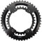 STONE – Platos Redondos 2X 110 BCD Compatible con Shimano Gravel Carretera Road CNC Aluminio 7075-T651, 4 Brazos, R7000 105, R8000 Ultegra, R9100 Dura Ace, araña 110BCD 9-11 Velocidades (52-36)