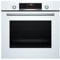 Bosch - Horno Multifunción, Serie 6, 60 cm. de ancho, Asistente de limpieza, Recetas pre-programadas, Blanco, HBG536EW3