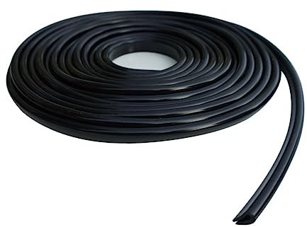 CHILDWEET 10m Autotürschutz Aus Pvc Hitzebeständig Und Abriebfest Für Türkanten Schwarz Lang Einfach Zu Montieren Und Alterungsbeständig