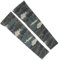 Milisten 1 Paar Basketball arm Sleeve Basketball Arm Ärmel Fahrrad Arm Ärmel Arm Ärmel für Joggen Kühle Arm Ärmel Ärmel, um die Arme zu Bedecken Armstulpen für Männer Eisseidenstoff