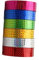 Garneck Nastro Adesivo Olografico Glitterato Per Decorazioni - Rotolo Da 15 Mm x 98 Piedi - Ideale Per Cerchi Di Ginnastica Ritmica e Creazioni Artistiche