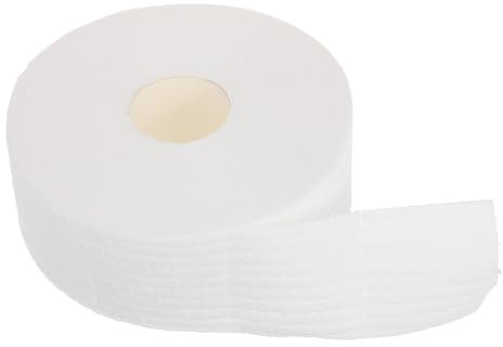 SAFIGLE 1Roll Scented Nail Polish Remover Pads Portable Lint Cleaning Wipes Durable Cotton Nail Care Tool for Travel and Home Use High Absorption and Soft