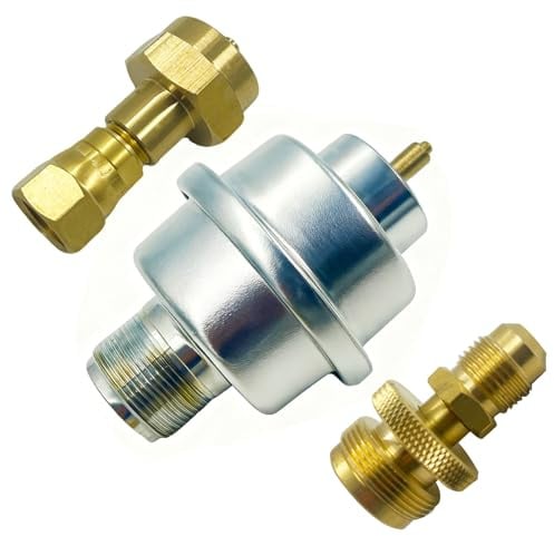 MENSI Ersatz für F273699 Propangas-Filteradapter, kompatibel mit Mr.Heater Buddy Heizung und anderen Heizgeräten mit 3/8-Zoll-Buchseneinlass-Heizungen