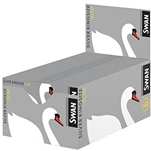 Swan Silver King Size Slim 50pks/Box