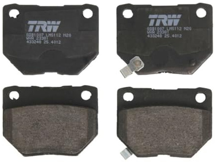 TRW Bremsbelagsatz, Scheibenbremse GDB1007 Kompatibel mit: NISSAN 300ZX