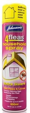 (3 Pack) Johnson's Vet - 4 Fleas IGR Household Spray 600ml