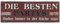 Nostalgie Retro Blechschilder | DIE BESTEN Partys Finden Immer in der Küche statt| Shabby Chic, Antik Metallschild für inner & draußen 13 x 36 cm