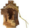 Bethlehem Gifts Weihnachtsbaum, Olivenholz, klein, 6,6 cm hoch, handgeschnitzt