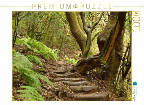 CALVENDO Puzzle Im Parque Nacional de Garajonay | 1000 Teile Lege-Größe 64 x 48 cm Foto-Puzzle für glückliche Stunden
