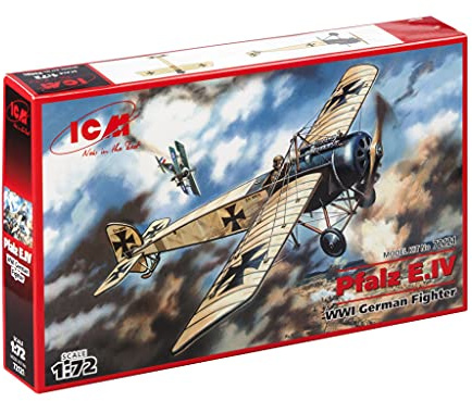 ICM 1:72 - Pfalz E.IV, WWI German Fighter