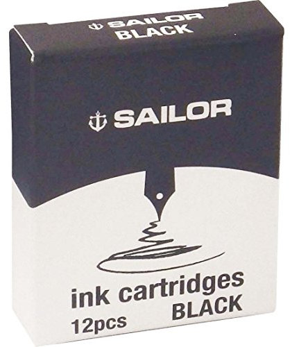 Sailor Jentle Black Ink Cartridge