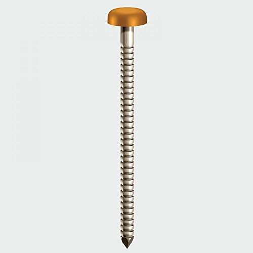 TIMCO PN30BR Polymer Headed Nail 30mm - Mahogany (Box of 100)