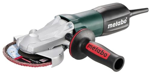 Metabo Flachkopf-Winkelschleifer WEF 9-125 Quick (613060000) Karton, 910 Watt, Scheiben-Ø: 125 mm, Leerlaufdrehzahl: 10000 /min