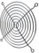 Rejilla del ventilador 120x120mm para Ventilador axial 120x120x25mm 120x120x38mm