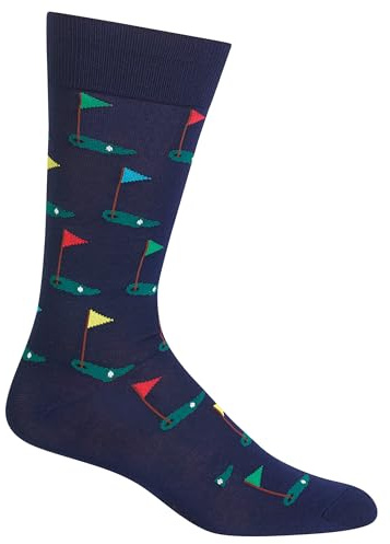 Hot Sox Golf para hombre Crew – Calcetines