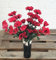 10 x Artificial Red 45cm Poppy Flowers