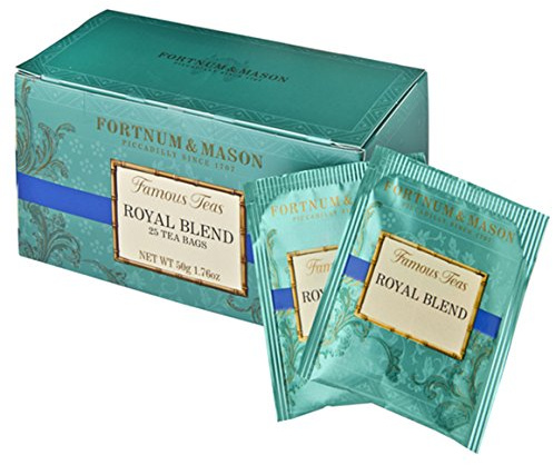Fortnum Mason London - Royal Blend Tea - Royal Blend Tea - 25 Count Tea Bags - 25 Count Teabags - 1 Pack - Product ID 543AS1A