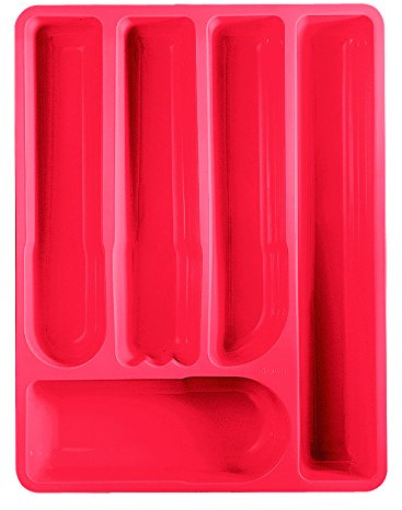 Guzzini Portaposate Kitchen Active Design, Rosso, 39.5 x 30 x h5.5 cm