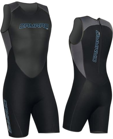 CAMARO Bermuda Flex Skin Herren Neopren Shorty Wetsuit Surfanzug für Surfen, Schnorcheln, Tauchen, SUP, Wakeboard & Wassersport