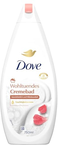 3er Pack - DOVE wohltuendes Cremebad - Mandelmilch & Hibiskusduft - 750ml