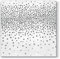 20 Servietten Konfetti silber/Muster/neutral/zeitlos 33x33cm