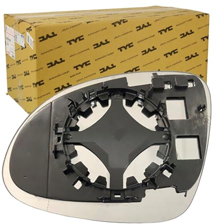 TYC Spiegelglas, Außenspiegel 332-0052-1 links, konvex | Kompatibel mit: SEAT ALHAMBRA, SKODA YETI, VW SHARAN, TIGUAN