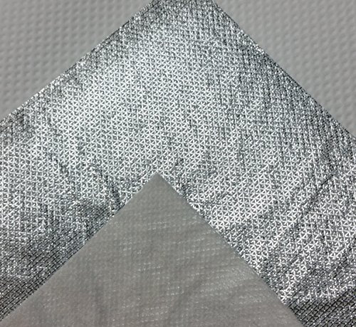 S&D Berlin Aluminiumbedampftes Verbandmaterial (Verbandtuch 40x60 cm, 60x80 cm), 1 Stück