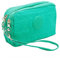Forlady, Pochette multiuso con 3 scomparti, chiusura con cerniera, per chiavi, denaro, cellulare, adatta per lo sport Verde scuro. Taglia unica
