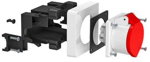 OBO-BETTERMANN 6119483 Con Toma CEE 16A Caja für Accesorios montaje