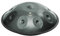 Sela SE 204 Harmony Handpan D Kurd, inkl. gepolsteter Tasche und Baumwollhandschuhe, Steel Drum, handgefertigt, hochwertiges Percussioninstrument
