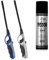 Cilio Stabfeuerzeug Flexi Turbo 2er Set 295597 mit Butangas 295542 (Blau + Silber)