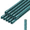 KADAX Lot de 10 Tuteurs en Acier avec revêtement - 150 cm x 11 mm - Tuteur pour Plantes - Résistant aux intempéries - Tuteur à tomates avec Crochet